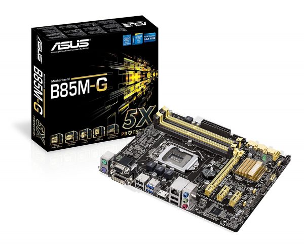 ASUS B85M-G (Int, 1150, B85, mATX, DDR3)